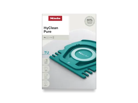 4 elektrikli süpürge toz torbası – TU HyClean Pure