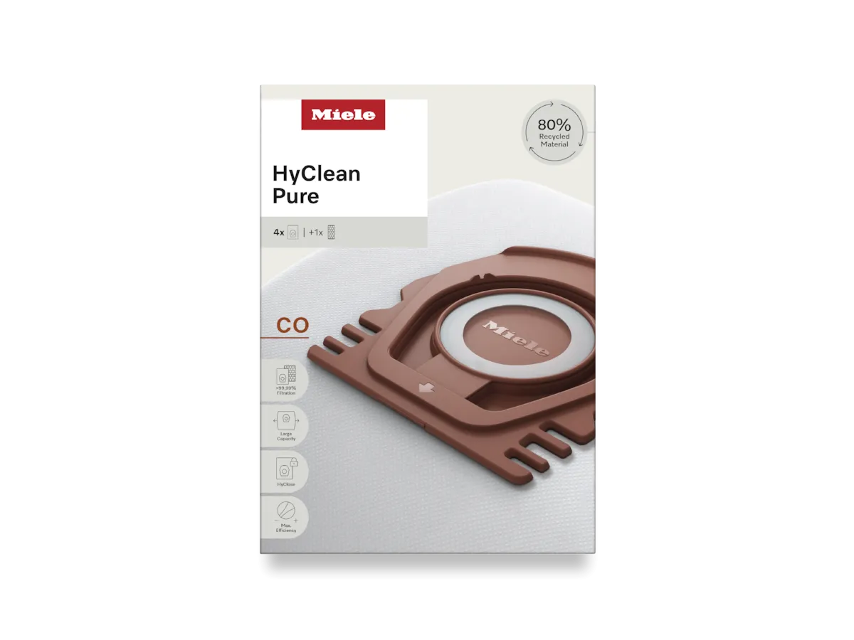4 elektrikli süpürge toz torbası – CO HyClean Pure