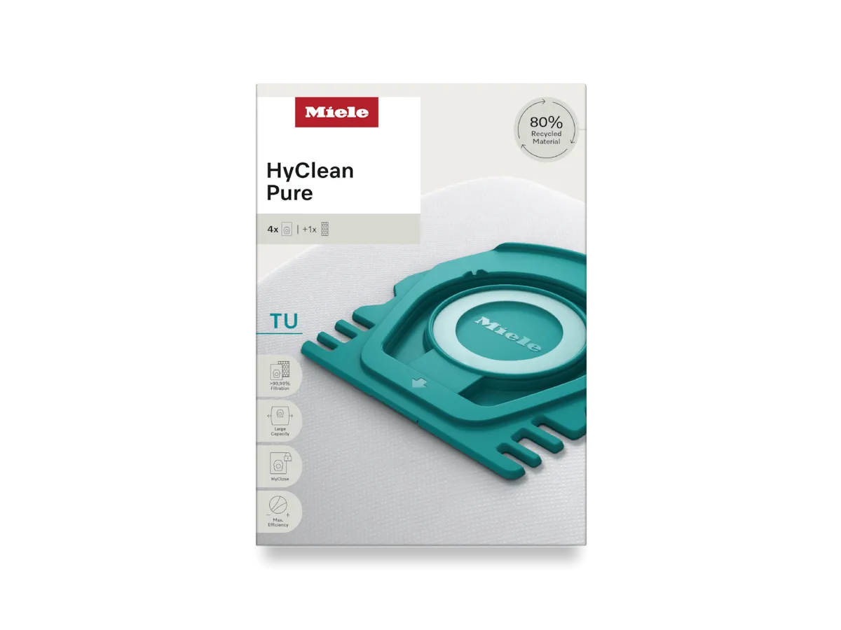 4 elektrikli süpürge toz torbası – TU HyClean Pure