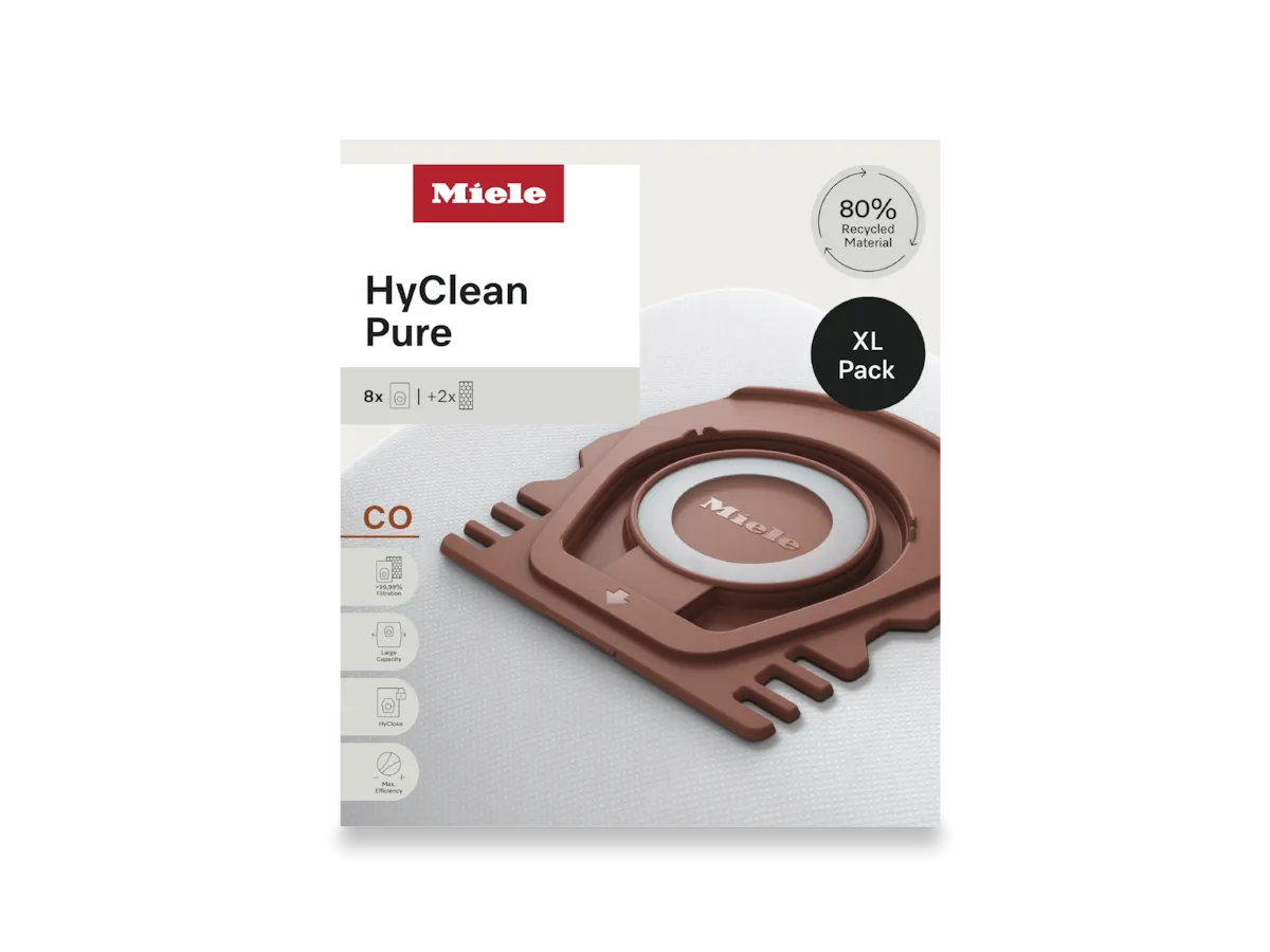 Özel fiyata 8 elektrikli süpürge toz torbası – CO XL HyClean Pure